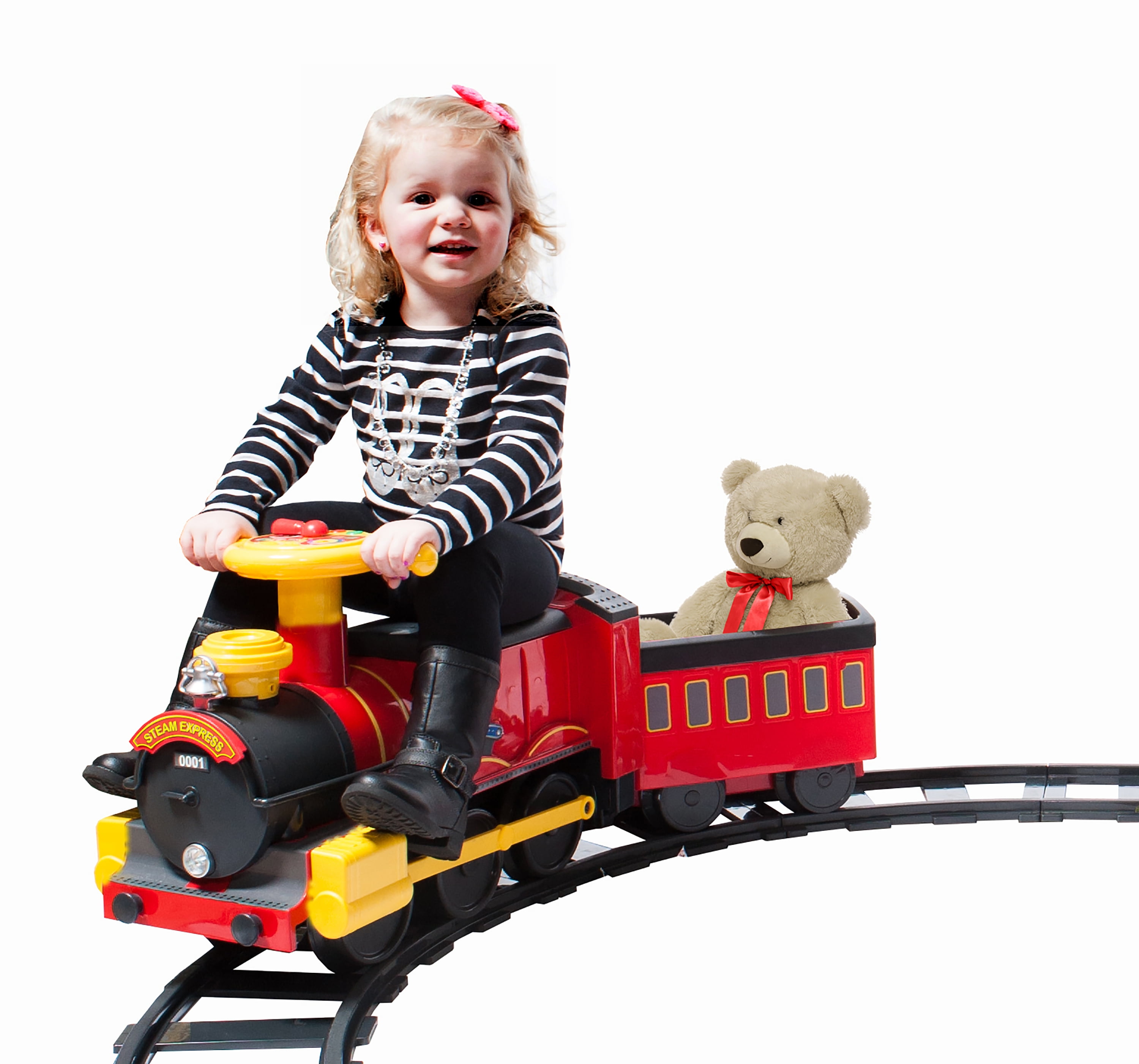 kids ride on train set