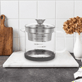 thumbnail image 2 of Food Strainer Nut Milk Bag Replacement Yogurt Strainer Stainless Steel Iced Tea Pitcher Juice Beverage Carafe with Scale, 2 of 7