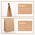 thumbnail image 5 of Bolsas para galletas para el hogar de 100 piezas bolsas de papel multifunción con bolsas de regalo convenientes accesorio de panadería, 5 of 5