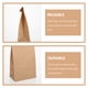 thumbnail image 5 of Bolsas para galletas para el hogar de 100 piezas bolsas de papel multifunción con bolsas de regalo convenientes accesorio de panadería, 5 of 5