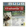 Bayer K9 Advantix II Liquid Dog Flea Drops Imidacloprid/Pyriproxyfen 0.14 oz.