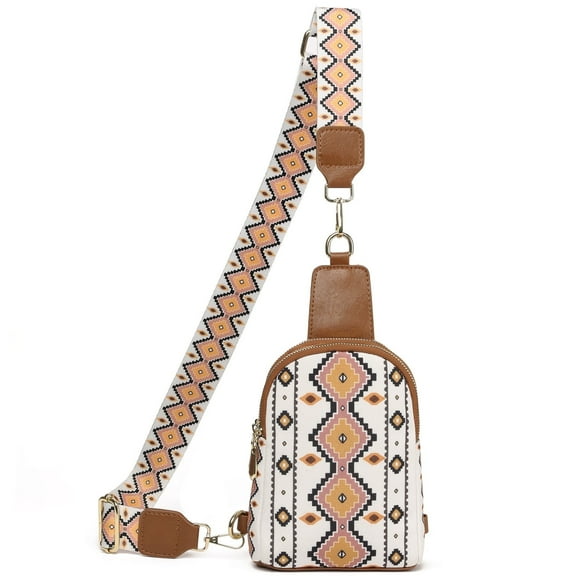 GOIACII Sling Bag for Women Genuine Leather Purse for Women Small Shoulder Bag for Travel