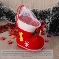 thumbnail image 2 of KAKOWELY 2Pcs Reusable Christmas Candy Gift Box (Large + Small),5.51"X3.15"X5.51", 2 of 5