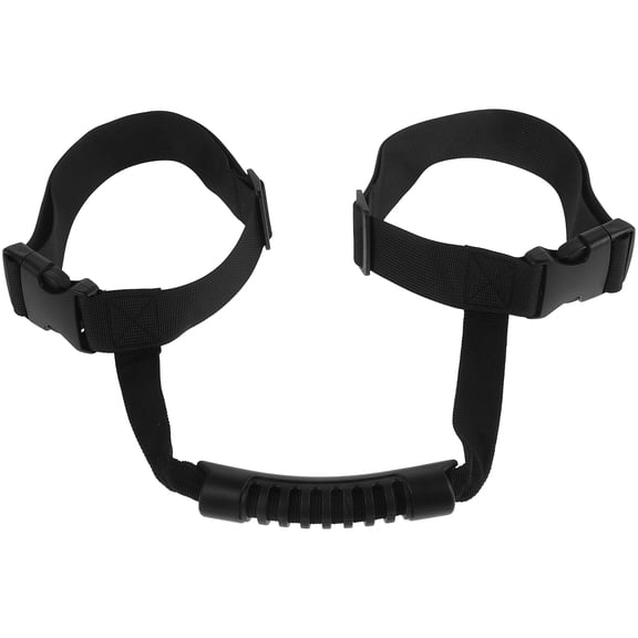 UPOUART 1Pcs Black Polyester Adjustable Air Tank Strap for Scuba Diving Tanks 30.7x3.9x2in