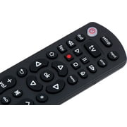 GE 3-Device Universal TV Remote Control in Black, 34927