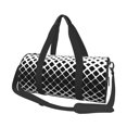 thumbnail image 1 of ZICANCN Square Rounded Diagonal Travel Duffle Bag, Sports Tote Gym Bag Weekenders Bags for Women Men, 1 of 1
