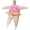 Pink, variant on Inflatable Ballerina Costume for Adults, Funny Blow‑up Purple Ballet Dancer Suit with Golden Crown for Halloween Cosplay Party