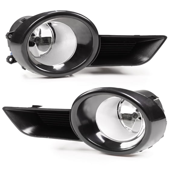 PIT66 Fog Lights Lamps Assembly Fit for 2008-2010 Toyota Highlander Front Bumper Driving Driver & Passenger Side Left/Right