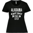 thumbnail image 3 of Inktastic Alabama Awesome Since 1819 Women's Plus Size T-Shirt, 3 of 5