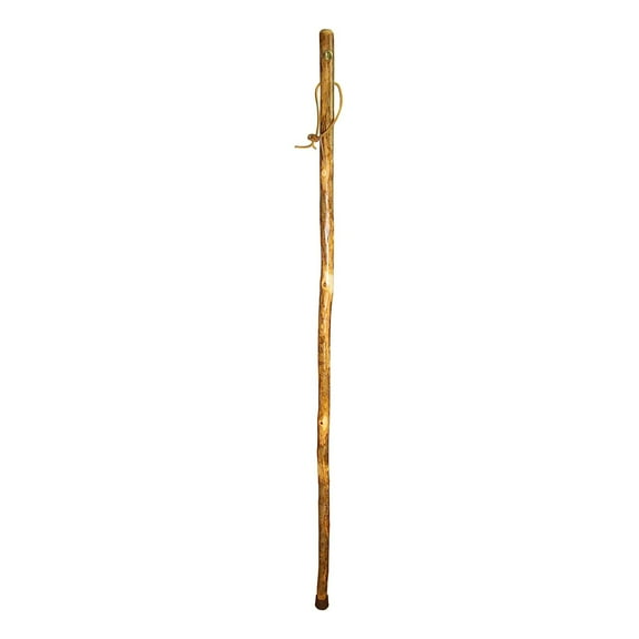 Brazos Free Form American Hardwood Wood Walking Stick 41 Inch Height