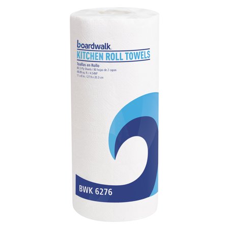 - Boardwalk 2-Ply White Perforated Paper Towels, 80 Sheet Rolls, (Pack of 30) -BWK6276