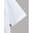 thumbnail image 3 of Retro Street Style Letter Digital Print Men's Short Sleeve Crew Neck T-shirt, Summer Outdoor, 3 of 4
