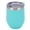 Mint Green, variant on NFTIGB 12oz Vacuum Insulated Stainless Steel Stemless Wine Glass Drink Cup with Lid, Wine Red