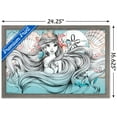 thumbnail image 3 of Disney The Little Mermaid - Ariel - Land or Sea Wall Poster, 14.725" x 22.375", Framed, 3 of 6