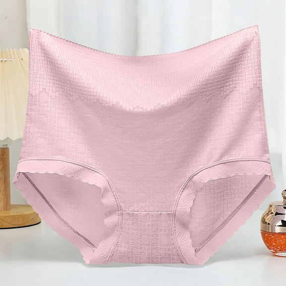 Women's Underwear Briefs Cotton Lace Abdomen Mid-rise Waist And Hip Lift Comfortable Body Breathable Underwear Briefs