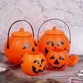 thumbnail image 3 of Halloween Christams Party Props Plastic Pumpkin Bucket Candy Box Halloween Decor, 3 of 6