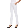 thumbnail image 4 of Pantalones de vestir elásticos con corte de bota para mujer, 4 of 5