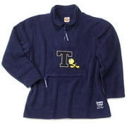 Tweety Zip Neck Embroidered Winter Fleece
