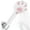 White, variant on PZXO Handheld Shower Head Kits, High Pressure Cat Paw-Shaped Showerhead with 3 Spray Settings, Cute Filtered Anti-Leak Water Flow Shower Head for Bathroom, with 59" Hose, Bracket and 2 Filters, Pink