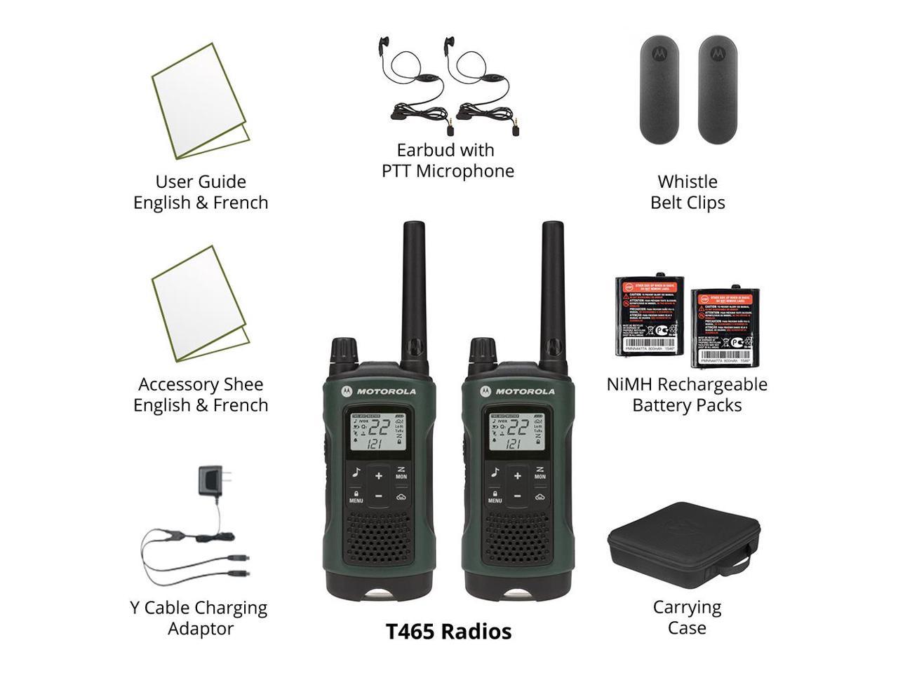 Motorola Talkabout T465 Radio Pack
