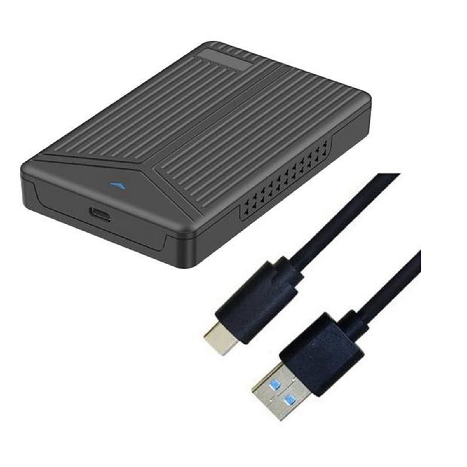 4X USB 3.1 Mobile Hard Disk Box 2.5 Inch Hard Disk Box SSD Enclosure Support 15mm Hard Drive for Computer Notebook