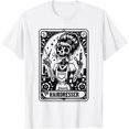 thumbnail image 1 of The Hairdresser Tarot Card, Womens Skeleton Hair Stylist T-Shirt - As Picture - 2XL, 1 of 2