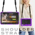 thumbnail image 7 of for Samsung Galaxy Tab S10 Plus/S9 FE+/S9+ Case 12.4 inch, 360 Rotating Shockproof Cover with Stand, Handle, Shoulder Strap (SM-X820/X810/X610), Purple, 7 of 7
