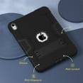 thumbnail image 3 of Elehold Rugged Heavy Duty Protective Hybird Case Compatible with iPad 10th Generation 10.9" 2022,  Hidden Kickstand Dual Angle Stand Shockproof Anti-drop,Black, 3 of 10