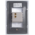 thumbnail image 4 of KIT 2 PLACAS CON 1 APAGADOR SENCILLO CHAMPAGNE Sanelec VENECIA 4555, 4 of 5