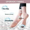 thumbnail image 3 of 6 Pairs Pilates Socks with Grips for Women-Non-Slip Yoga Socks for Ballet Dance Barefoot Workout Pregnant Crew Socks, 3 of 5