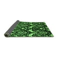 thumbnail image 2 of Ahgly Company Indoor Rectangle Abstract Green Modern Area Rugs, 2' x 4', 2 of 4