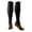 Black, variant on Socks for Women and Men 15 20mmHg for Running Hiking Travel Compression Stockings Women XXL
