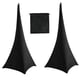 thumbnail image 4 of 2 fundas elásticas para trípode con soporte de altavoz y bolsa de almacenamiento. Fundas elásticas para altavoces de DJ, ideales para bodas y para, 4 of 9