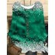 thumbnail image 1 of Jersey con estampado para mujer, camiseta informal a la moda, cuello redondo, Top de gran tamaño, estilo Simple, manga larga, Otoño, 2022, 1 of 4