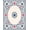 Ivory, Pattern 6, variant on ODIKA 4'x6' Machine Washable Non-Slip Area Rug, Ivory Pink Abstract Blossom High Traffic Rug, Pink, 360309