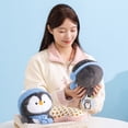 thumbnail image 6 of Cute Baby Penguin Stuffed Animal ,8.7'' Soft Plush Penguin Realistic Animal Pillow Toy Birthday Gift, 6 of 6
