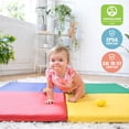 thumbnail image 5 of ECR4Kids SoftZone Quad Fold-N-Go Activity Play Mat, 48in Square, Baby Essentials, Assorted, 5 of 9