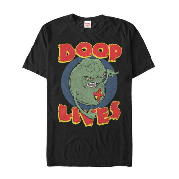 Men's Marvel X-Men Doop Lives Graphic Tee Black Large
