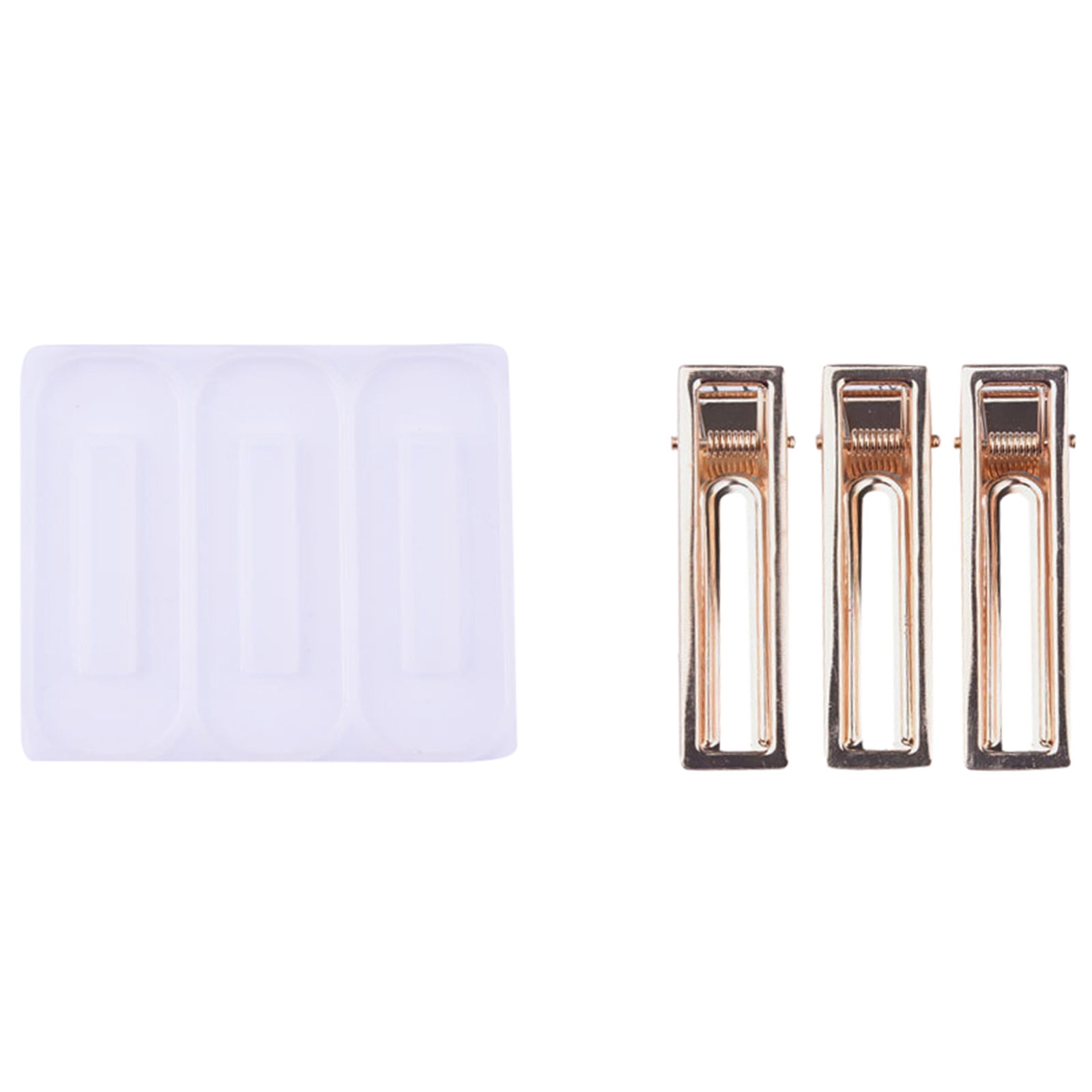Silicone Resin Molds Diy Hair Pin Jewelry Casting Mold For Hair