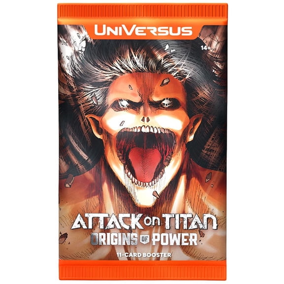 Universus Attack On Titan Origins of Power CCG - BOOSTER PACK [11 Cards]