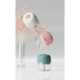 thumbnail image 2 of PEACNNG Mini Portable Veggie Chopper, Electric Garlic Chopper, Blender to Vegetable, Wireless Food Processor for Ginger, Chili, Fruit, Meat, etc Pink 350ml+ Four Leaf Knife, 2 of 5