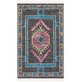 thumbnail image 2 of Safavieh Kilim Francis Geometric Wool Area Rug, Black/Pink, 5' x 8', 2 of 11