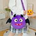thumbnail image 1 of Cute Halloween Crossbody Bag with Ghost & Skull Designs - Adjustable Strap for Trick-or-Treating & Parties, 1 of 6