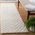thumbnail image 2 of SAFAVIEH Natura Claude Diamond Runner Rug, Ivory, 2'3" x 8', 2 of 8
