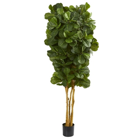 - Nearly Natural 7 ft. Fiddle Leaf Fig Artificial Tree