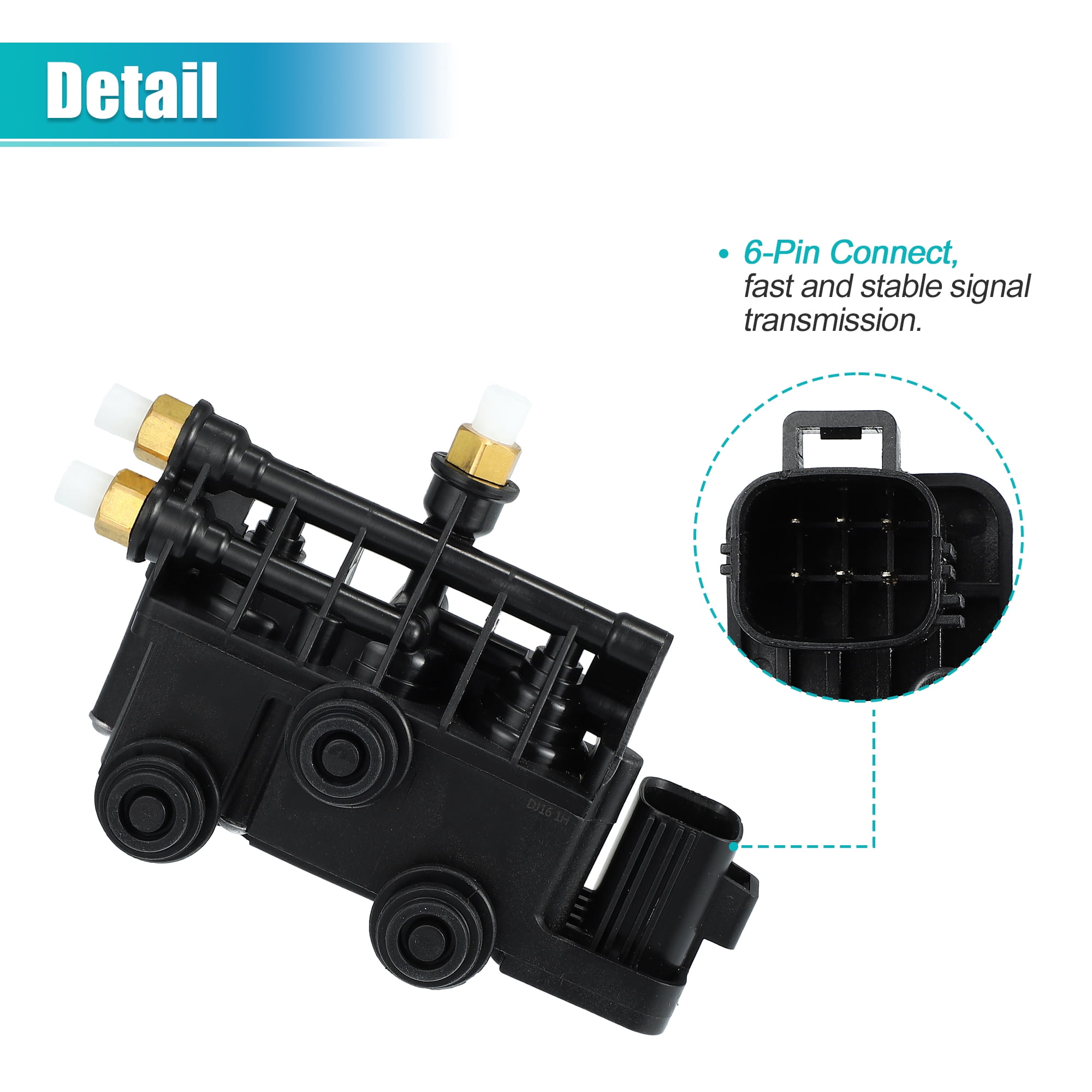 LAND ROVER AIR SUSPENSION VALVE BLOCK FRONT LR3 RANGE ROVER SPORT 05-13 LR4 RVH000095 NEW - LRBritish Parts