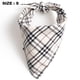 thumbnail image 2 of Lindo conjunto de collar para perro, correa, corbata y pañuelo para la cabeza, bufanda de cuello floral ajustable, suave y cómoda, 2 of 5