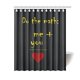 thumbnail image 1 of Cortina de Ducha ABPHQTO con Frase divertida de poliéster 150x180 cm para San Valentín, 1 of 3