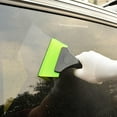 thumbnail image 6 of Small Squeegee with 5 Inch Green Rubber Blade Mini Wiper Window Tinting Tools for Mirror Glass Window Cleaner with Non-Slip Handle, 6 of 9
