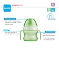 thumbnail image 5 of MAM Starter Cup (1 unidad), MAM Sippy Cup, vaso para beber con boquilla extra suave antiderrames y asas antideslizantes, para niños de 4 meses o más, cinco onzas, azul, 5 of 5